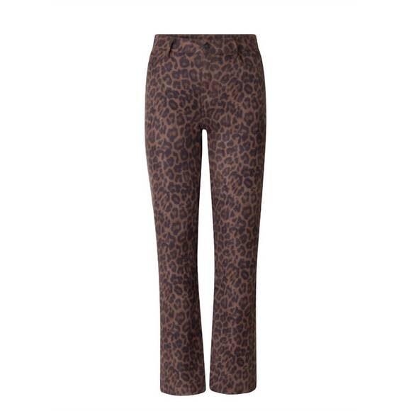 NEW YEST constance trousers in multi leopard - Picture 5 of 5